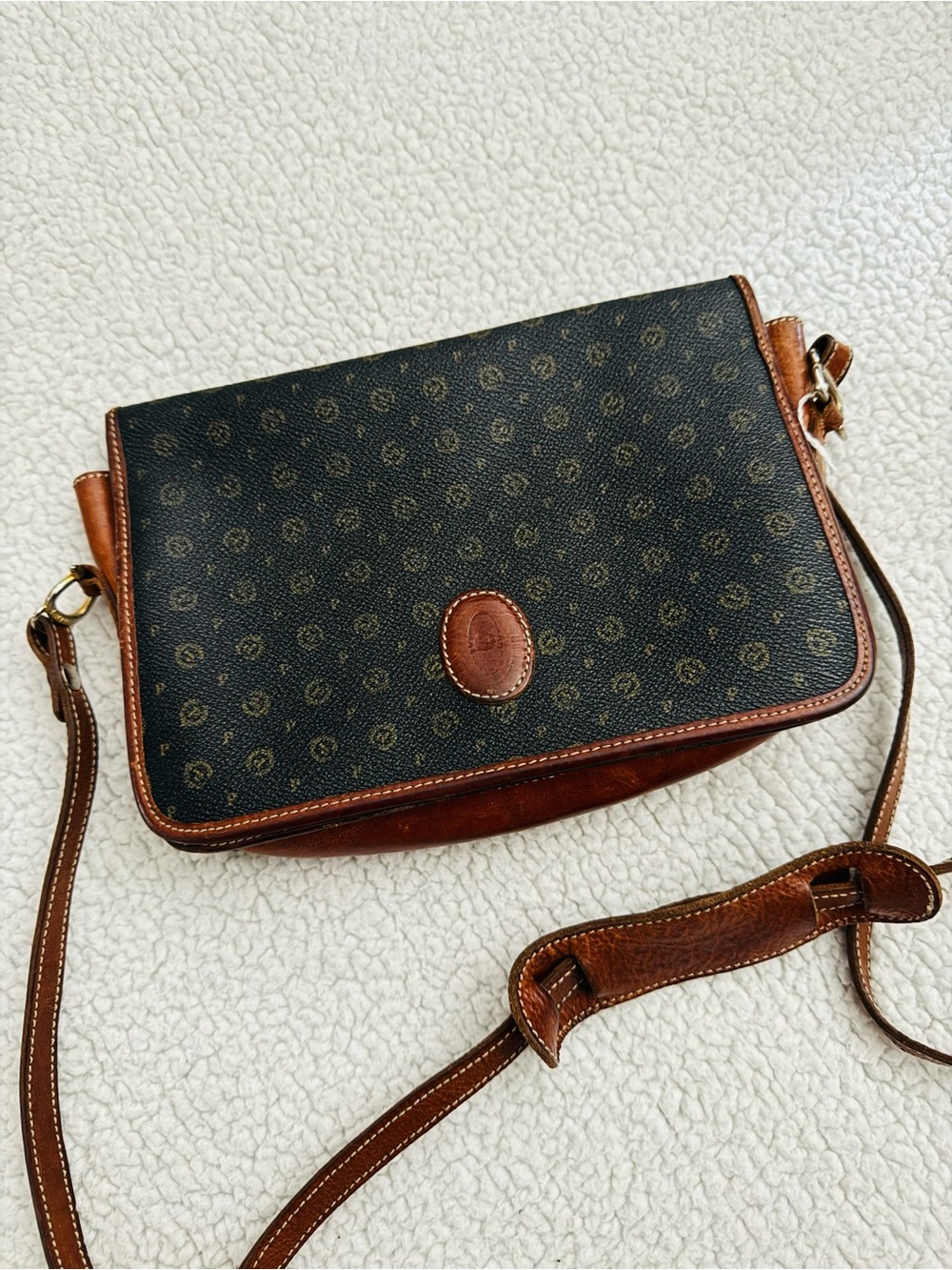 Vintage Pollini Crossbody Leather bag